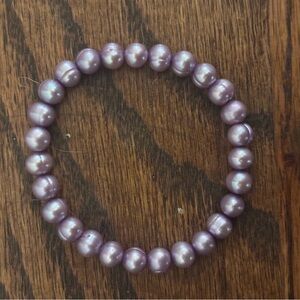 SLANE Lavender Pearl Bracelet
